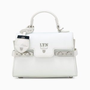 Túi Đeo Chéo Nữ Lyn Fineness Reedition Xs Crossbody Bag - Green Variation 2 L25FBWA057 Màu Xanh Trắng - Duy Hoang