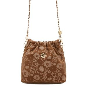 Túi Đeo Chéo Nữ Lyn Fontia Bliss Crossbody Bag - Brown LL25FBT632 Màu Nâu - Duy Hoang