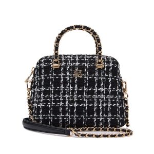 Túi Đeo Chéo Nữ Lyn Fraise Handle Crossbody Bag - Black LL25FBT602 Màu Đen - Duy Hoang