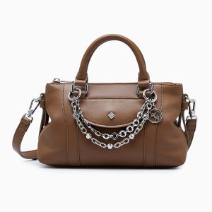 Túi Đeo Chéo Nữ Lyn Joe Handle Handbag - Brown L26CBWA040 Màu Nâu - Duy Hoang