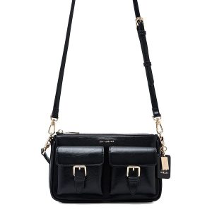 Túi Đeo Chéo Nữ Lyn Mila S Shoulder Bag - Black L25FBWA099 Màu Đen - Duy Hoang