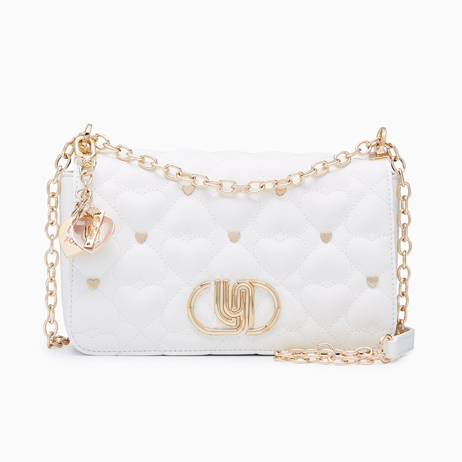 Túi Đeo Chéo Nữ Lyn Moon Cher Infinite Crossbody Bag - Ivory L26CBWA126 Màu Trắng Kem - Duy Hoang