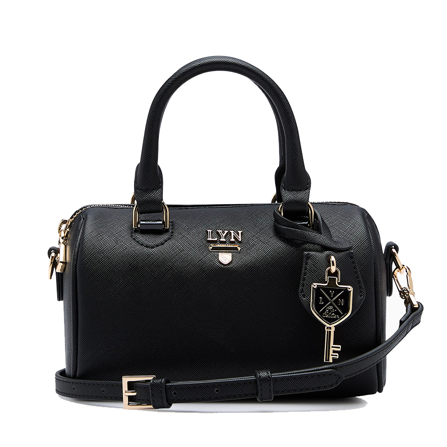 Túi Đeo Chéo Nữ Lyn Re-Edit Burton Duffle S Crossbody Bag - Black L25FBWC026 Màu Đen - Duy Hoang