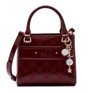 Túi Đeo Chéo Nữ Lyn Sydney Ii Mini Top Handle Handbag - Dark Red L26CBWA168 Màu Đỏ Đậm - Duy Hoang