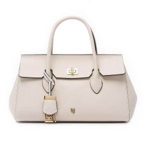 Túi Đeo Chéo Nữ Lyn Sydney Infinite Top Handle M Handbag - Ivory L25FBWA073 Màu Trắng Kem - Duy Hoang