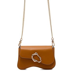Túi Đeo Chéo Nữ Lyn Vary Infinite Mini Crossbody Bag - Brown L26CBWB022 Màu Nâu - Duy Hoang