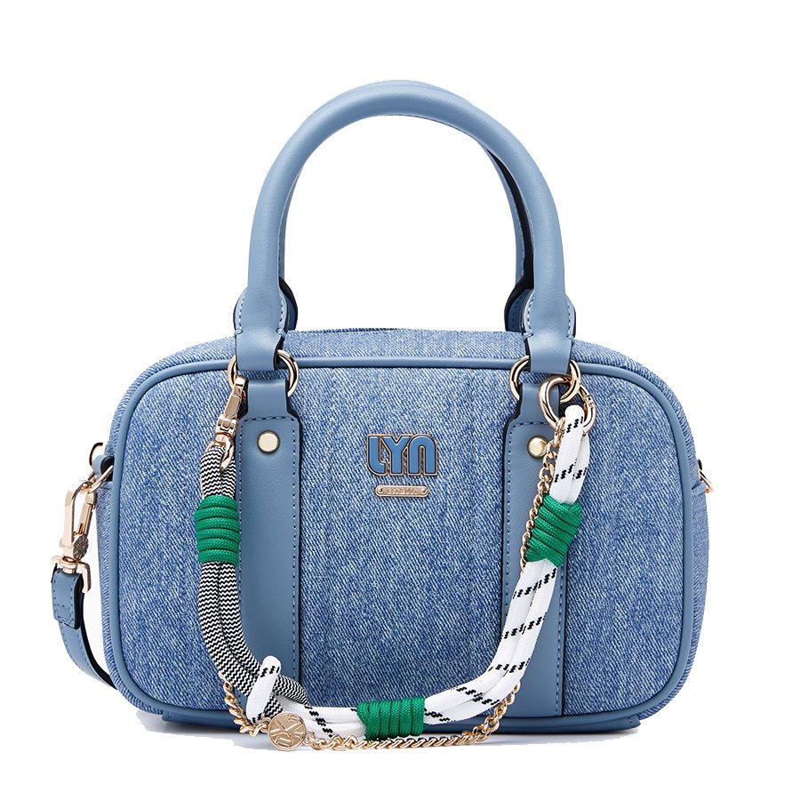 Túi Đeo Chéo Nữ Lyn Viktoria Mini Bag Handbag - Blue Variation 2 LL25CBF207 Màu Xanh Blue - Duy Hoang