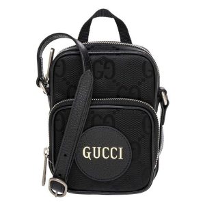 Túi Đeo Chéo Unisex Gucci GG Off The Grid Mini Backpack Bag Màu Đen - Duy Hoang