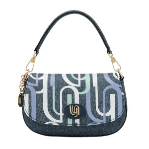 Túi Đeo Vai Nữ Lyn Bruna Infinite Xs Shoulder Bag - Printed Blue Variation 2 L25CBM239 Màu Xanh Blue - Duy Hoang