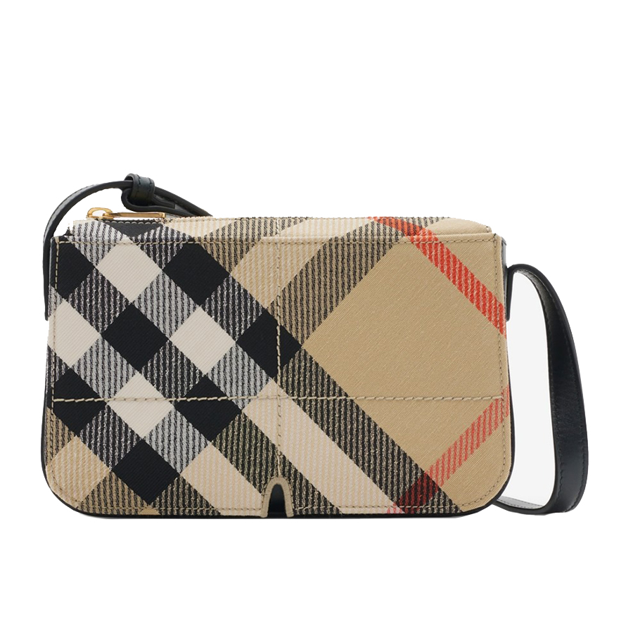 Túi Đeo Vai Nữ Burberry Snip Crossbody Bag 80973541 Màu Be/Đen - Duy Hoang