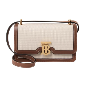 Túi Đeo Vai Nữ Burberry TB Mini Shoulder Bag Màu Nâu - Trắng - Duy Hoang