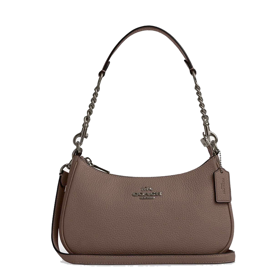Túi Đeo Vai Nữ Coach Teri Shoulder Bag CV934 Màu Nâu - Duy Hoang