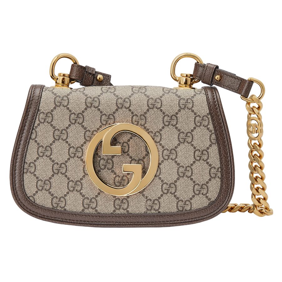 Túi Đeo Vai Nữ Gucci Blondie Mini Shoulder Bag 724645 K9GSG 8367 Màu Nâu Be - Duy Hoang