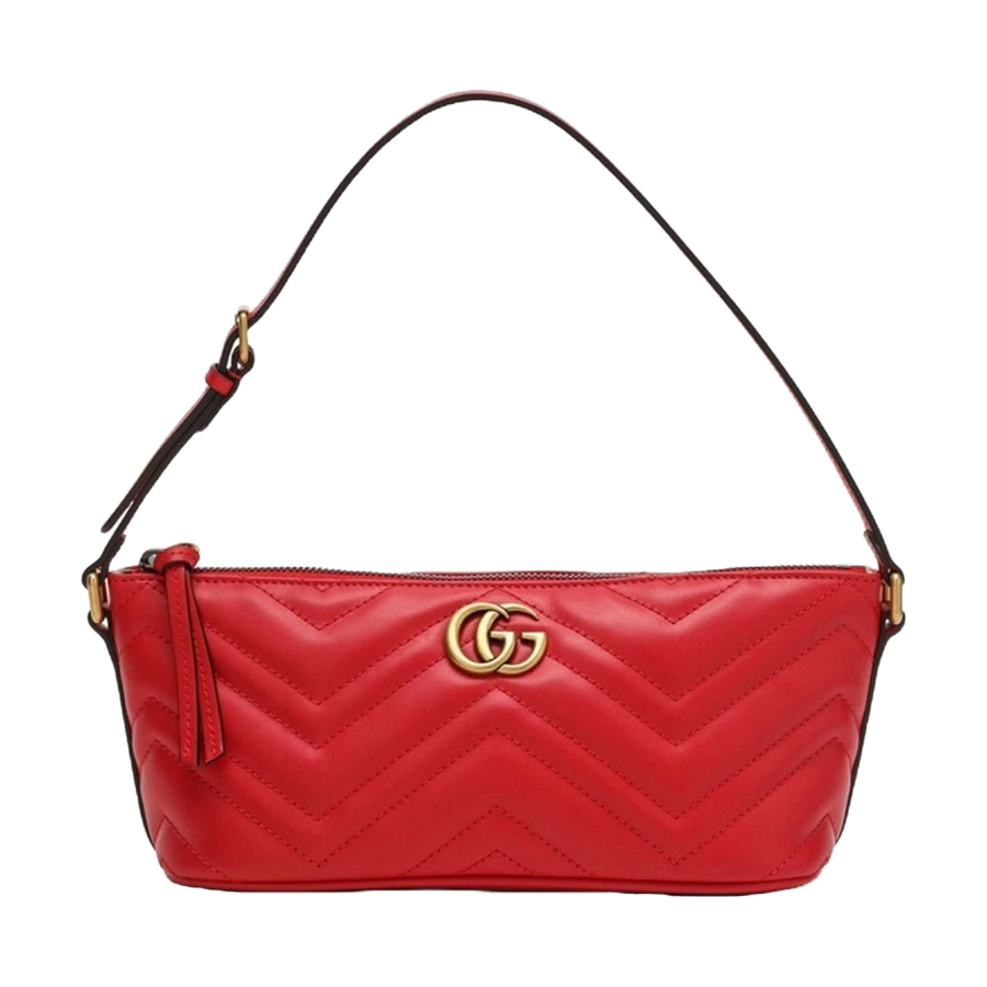Túi Đeo Vai Nữ Gucci GG Marmont Red Shoulder Bag 739166 AABZB 6832 Màu Đỏ - Duy Hoang