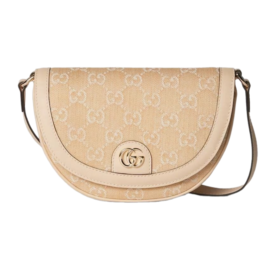 Túi Đeo Vai Nữ Gucci Ophidia Mini GG Shoulder Bag 757309 FAC8G 5701 Màu Be - Duy Hoang