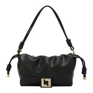 Túi Đeo Vai Nữ Lyn Abigo Shoulder Bag Black LL25FBT640 Màu Đen - Duy Hoang