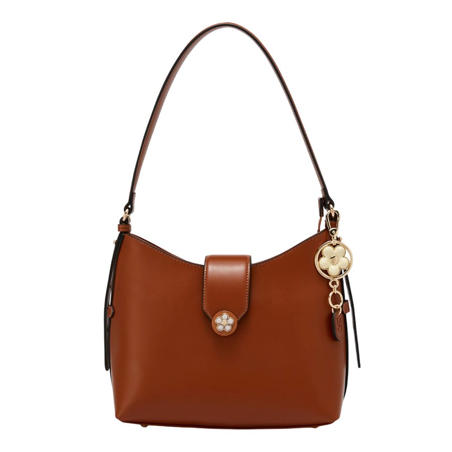 Túi Đeo Vai Nữ Lyn Adria M Shoulder Bag Tan LL25FBT627 Màu Nâu - Duy Hoang