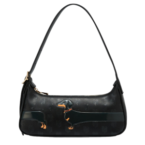 Túi Đeo Vai Nữ Lyn Blossom Infinite S Shoulder Bag Printed Black LL25FBM026 Màu Đen - Duy Hoang