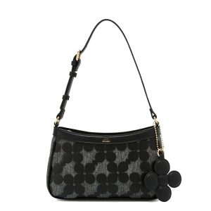 Túi Đeo Vai Nữ Lyn Corey Shoulder Bag - Black Variation 2 L25FBWB006 Màu Đen - Duy Hoang