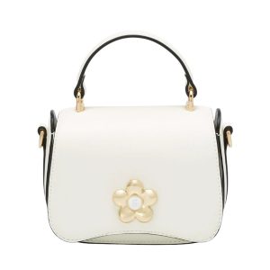 Túi Đeo Vai Nữ Lyn Dakota Mini Shoulder Bag Ivory LL25FBT621 Màu Trắng - Duy Hoang