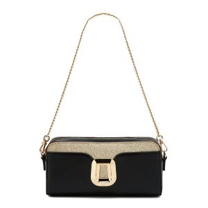 Túi Đeo Vai Nữ Lyn Diva Clutch Crossbody Bag - Black L25FBWC025 Màu Đen - Duy Hoang