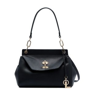 Túi Đeo Vai Nữ Lyn Jardin Top Handle S Handbag - Black L26CBWC004 Màu Đen - Duy Hoang
