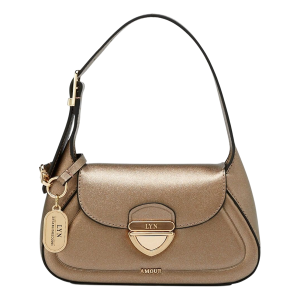 Túi Đeo Vai Nữ Lyn Lena Mini Shoulder Bag Gold Variation 2 LL25CBF103 Màu Nâu - Duy Hoang