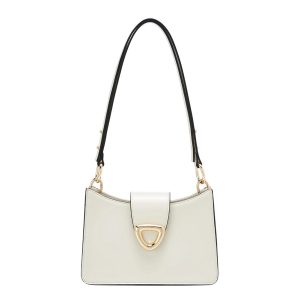 Túi Đeo Vai Nữ Lyn Matric S Shoulder Bag Off-White LL25FBS003 Màu Trắng - Duy Hoang