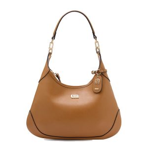 Túi Đeo Vai Nữ Lyn Neva Hobo Crossbody Bag - Caramel L26CBWA099 Màu Nâu - Duy Hoang
