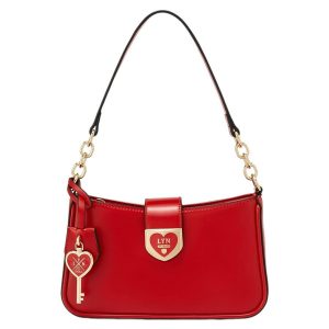 Túi Đeo Vai Nữ Lyn Re-Edit Lovely Ray S Shoulder Bag - Red LL25CBS121 Màu Đỏ - Duy Hoang