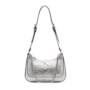 Túi Đeo Vai Nữ Lyn Re-Edit Ureka Shoulder Bag - Silver L25FBWA039 Màu Bạc - Duy Hoang