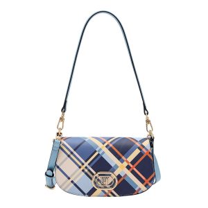 Túi Đeo Vai Nữ Lyn Tart Infinite Mini Shoulder Bag L25FBWB050 Printed Blue Màu Xanh - Duy Hoang