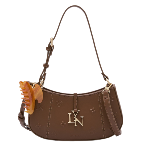 Túi Đeo Vai Nữ Lyn Wendy Brighton Shoulder Bag Brown L25FBWA013 Màu Nâu - Duy Hoang
