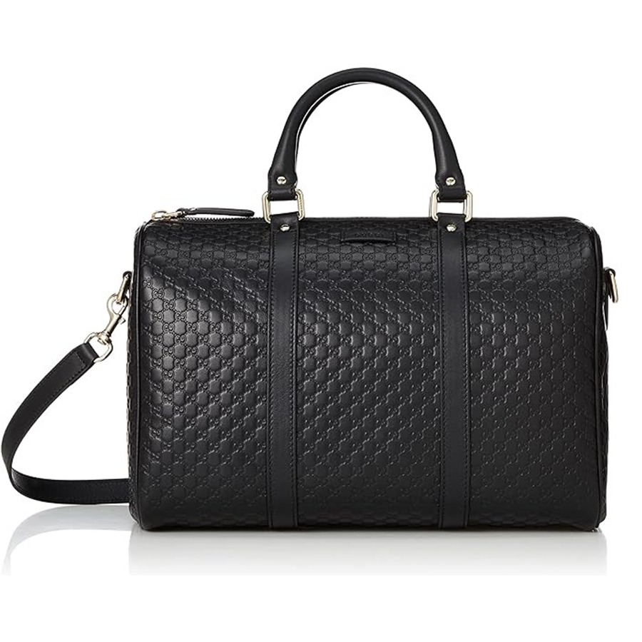 Túi Du Lịch Gucci Microssima Boston Bag 449646 BMJ1G 1000 Màu Đen - Duy Hoang