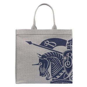 Túi Tote Burberry EKD Medium Canvas Tote Bag P00896221 Màu Xám - Duy Hoang
