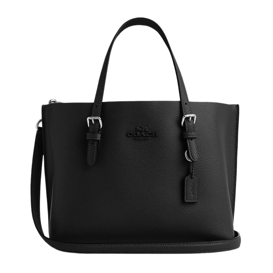 Túi Tote Nữ Coach Mollie Tote Bag 25 CV966 Màu Đen - Duy Hoang