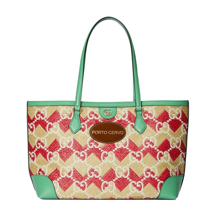 Túi Tote Nữ Gucci Porto Cervo Tote 631685 UYFFG 8648 Phối Màu - Duy Hoang