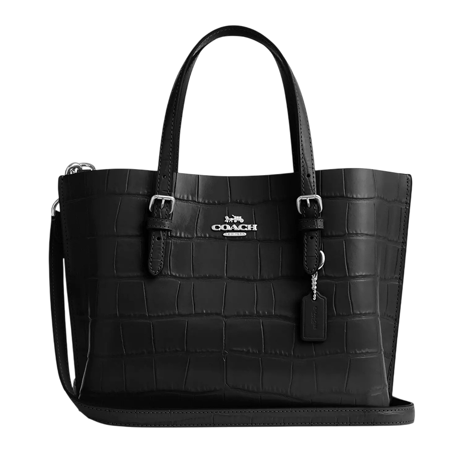 Túi Tote Nữ Coach Mollie Tote Bag 25 CW017 Màu Đen - Duy Hoang