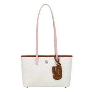 Túi Tote Nữ Lyn Brietta S Tote Bag Ivory LL25CBF930 Màu Trắng - Duy Hoang
