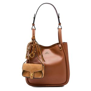 Túi Tote Nữ Lyn Moria L Bag Tan L25FBWA023 Màu Nâu - Duy Hoang