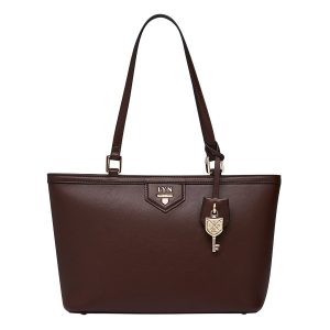 Túi Tote Nữ Lyn Re-Edit Mustang M Tote Bag - Dark Brown L26CBWA108 Màu Nâu Đậm - Duy Hoang