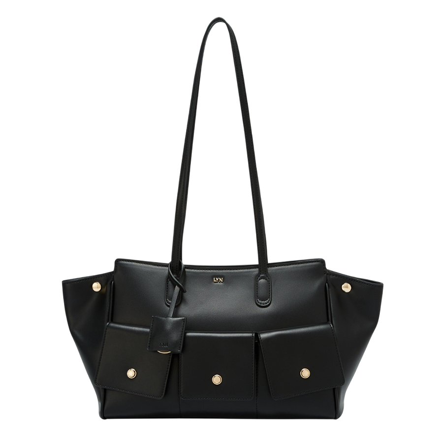 Túi Tote Nữ Lyn Rockcake Tote Bag Black LL25FBT605 Màu Đen - Duy Hoang
