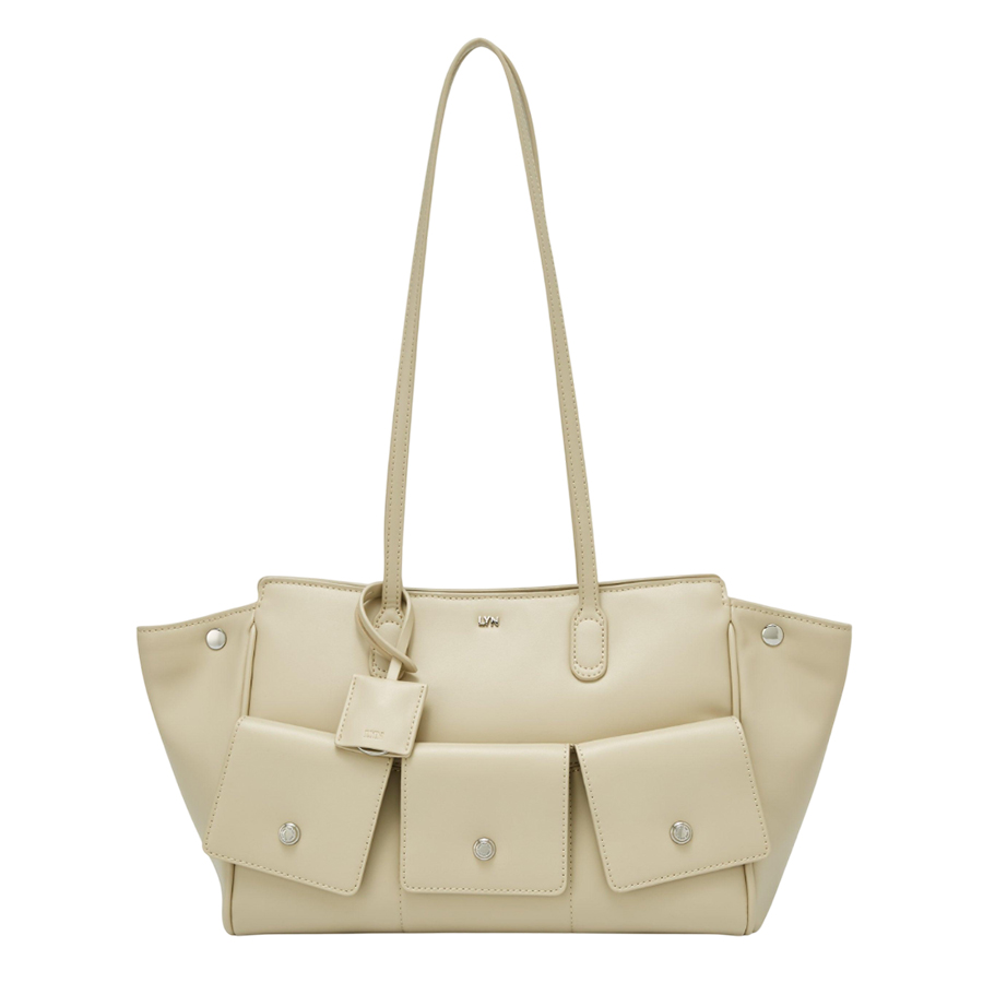 Túi Tote Nữ Lyn Rockcake Tote Bag Light Green LL25FBT605 Màu Xanh Nhạt - Duy Hoang