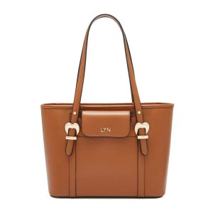 Túi Tote Nữ Lyn Safari Bag Tan L26CBWA101 Màu Nâu - Duy Hoang