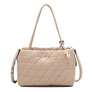 Túi Tote Nữ Lyn Thunder Drawstring Bag Beige LL25FBS052 Màu Be - Duy Hoang