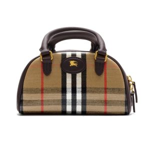 Túi Xách Tay Nữ Burberry BBR Mini Highlands Bowling Bag​ Màu Be - Duy Hoang