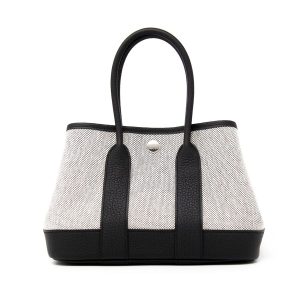Túi Xách Tay Nữ Hermès Neo Mini Garden Party Bag Màu Đen Xám - Duy Hoang