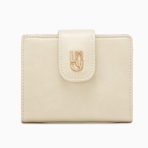 Ví Đựng Thẻ Nữ Lyn Handi Flap Wallet - Ivory LL25CWF960 Màu Kem - Duy Hoang