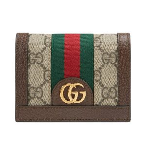 Ví Gucci Ophidia GG Card Case Wallet Màu Nâu - Duy Hoang