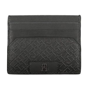 Ví Nam Tommy Hilfiger Men's Leather Black AM0AM12169_NEBDS Màu Đen - Duy Hoang